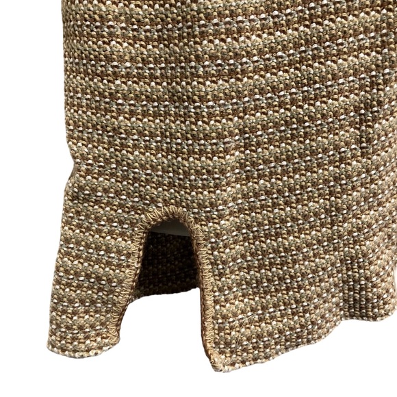 Vintage Star Cody Tan Stripe Knit Sweater Vest - Picture 5 of 10